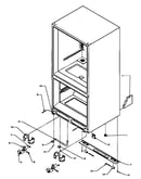 Rollers/drain tube