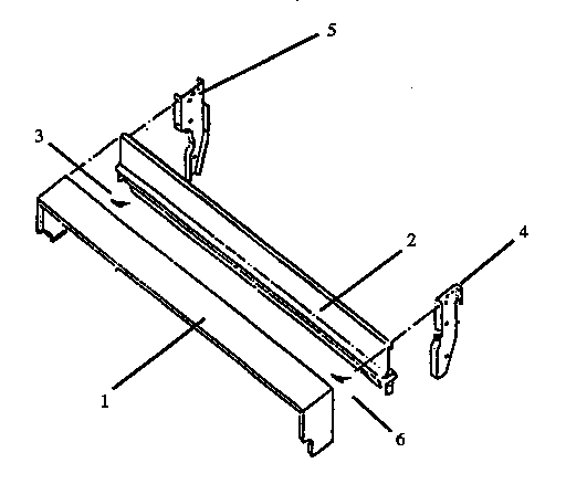 Backguard assembly