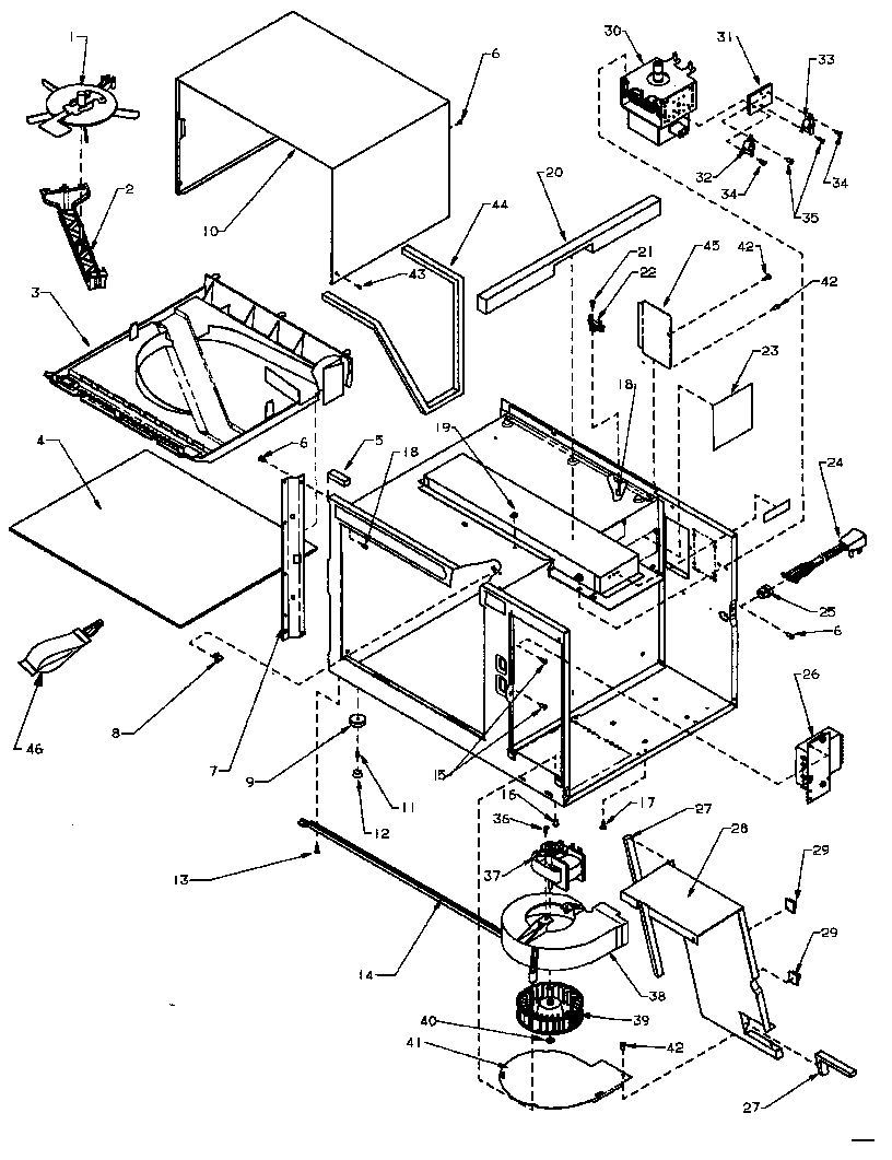 Chassis assembly & electrical components