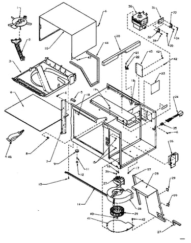 Chassis assembly & electrical components