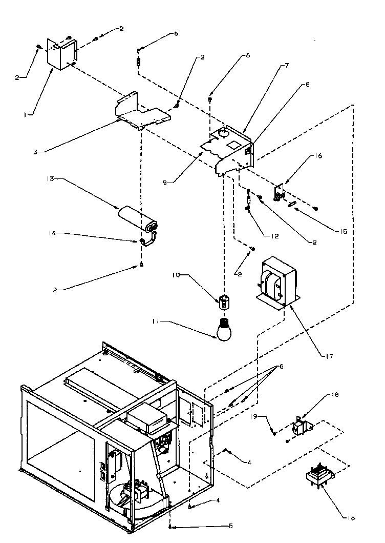 Chassis assembly & electrical components (cont)