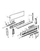 Control panel parts (esf34002lg/p1130964nl) (esf34002lg/p1142613nlg)