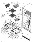 Cabinet shelving