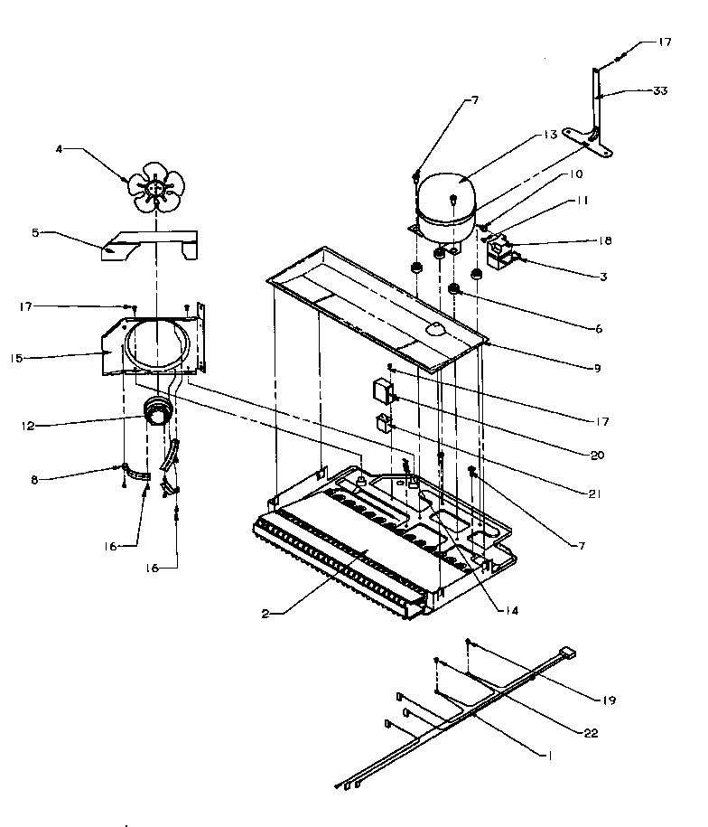 Compressor compartment