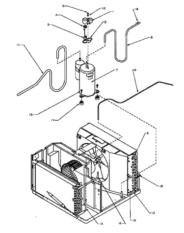 Compressor & tubing