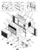 Front & outer case assembly