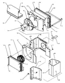 Evaporator, condenser, insulation & air flow system