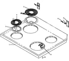 Amana SNE26AA/P1142424NW,L main top assembly diagram