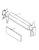 Fixed panel & backguard assembly