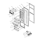 Amana SPD22NL-P1181306WL refrigerator door (spd22nl/p1181306wl) (spd22nw/p1181306ww) diagram