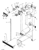 Refrigerator/freezer controls & cabinet parts (spd22nl/p1181306wl) (spd22nw/p1181306ww)