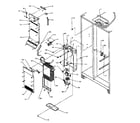 Amana SPD22NW-P1181306WW evaporator & air handling (spd22nl/p1181306wl) (spd22nw/p1181306ww) diagram