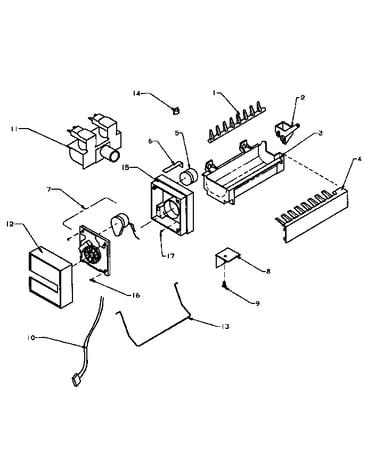 Ice maker assembly