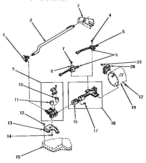 Gas valve and igniter