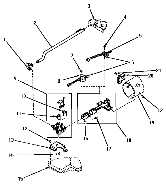 GAS VALVE AND IGNITER