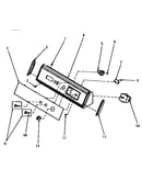 Graphics panel, control hood and controls