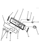 Graphics panel, control hood and controls