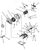Motor, exhaust fan and belt