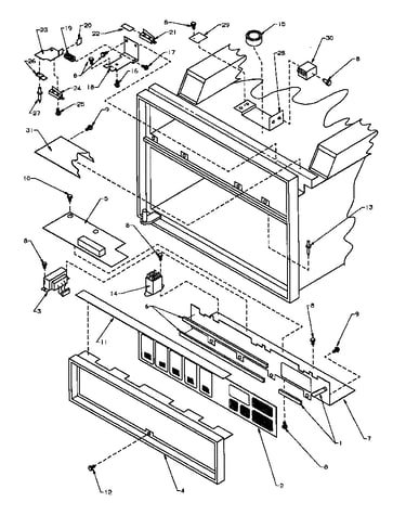 Control panel assembly