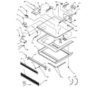 Amana MC2100MPP-P1154604M chassis assembly & electrical components diagram