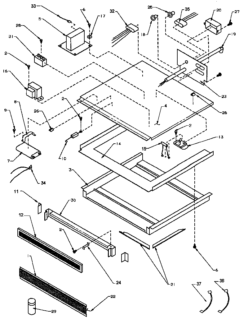 Chassis assembly & electrical components