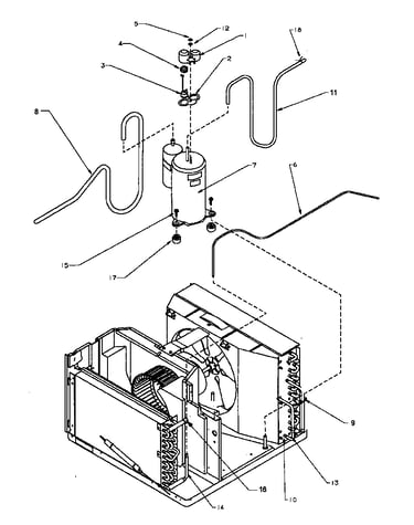 Compressor & tubing