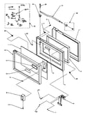 Graphics panel, control hood and controls