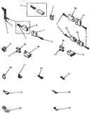 Power cord and terminals