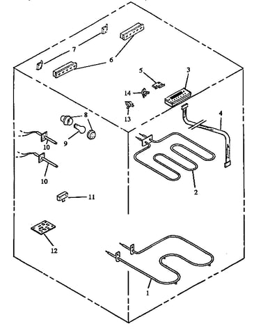Electrical assembly  (ards800e/p1131920ne) (ards800ww/p1131920nww) (cards800e/p1131922ne) (cards800ww/p1131922nww)