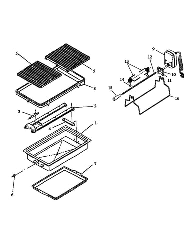Grille/rotisserie assembly (pgt193ub/p1131602nb) (pgt193ub/p1131616nb) (pgt193ub1/p1131612nb) (pgt193ub2/p1131621nb) (pgt193uk/p1131602nk) (pgt193uw/p1131602nw) (pgt193uw/p1131616nw) (pgt193uw1/p1131612n) (pgt193uww1/p1131612nww) (pgt193uww2/p1131621nww)