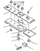 Control panel section (pgt193ub/p1131602nb) (pgt193ub/p1131616nb) (pgt193ub1/p1131612nb) (pgt193ub2/p1131621nb) (pgt193uk/p1131602nk) (pgt193uw/p1131602nw) (pgt193uw/p1131616nw) (pgt193uw1/p1131612n) (pgt193uww1/p1131612nww) (pgt193uww2/p1131621nww)