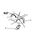 Water inlet and filler hose (through serial no. 21n92779)