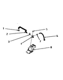 Water inlet & filler hose (starting #21n92780 thru 21r99117