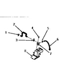 Water inlet and filler hose (starting # s11n287 & #21r99118