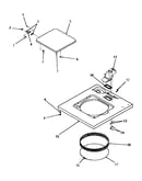 Cabinet top and loading door