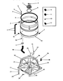Boot, chassis and drain tub