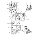 Speed Queen DA9041 transmission assembly diagram