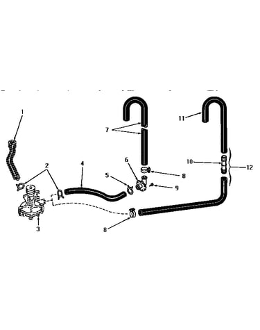 Drain (non suds-water saver models)