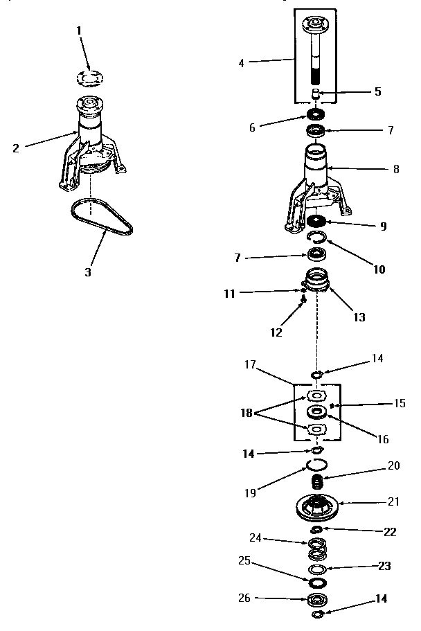 Main bearing assembly
