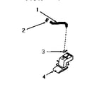 Speed Queen DA3501 water inlet & filler hose (starting # s11n287 & 21r99118) diagram