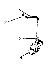 Water inlet & filler hose (starting # s11n287 & 21r99118)