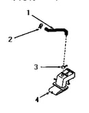 Water inlet & filler hose (starting # s11n287 & 21r99118)