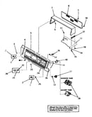 Control panel, control hood and controls