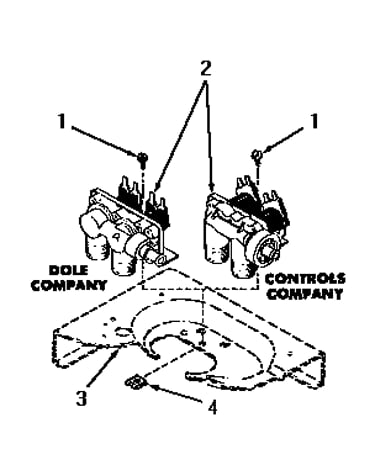 Mixing valve (starting serial # s11n287 and 21r99118)