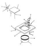 Cabinet top and loading door