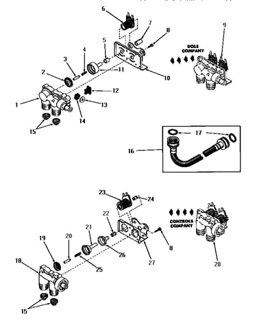 Mixing valve assemblies