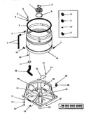 Boot, chassis and drain tub