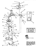 Counterbalance weight, bracket and mounting plate