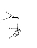 Water inlet and filler hose