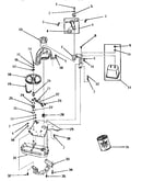 Counterbalance, weight, bracket and mounting plate